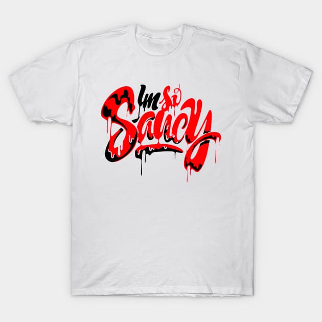 SAUCY T-Shirt by akkadesigns